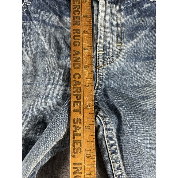 Buckle BKE Star Jeans Women's 34x29 Low Rise Blue Light Wash‎ Star Flare Jeans - Picture 6 of 10